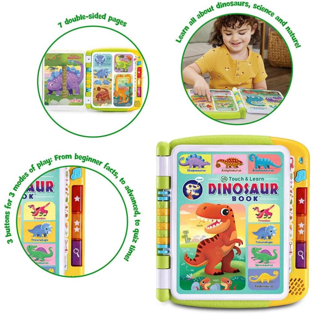 LeapFrog Touch & Learn Dinosaur Book