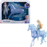 Disney Frozen Elsa Fashion Doll & Water Nokk Figure Set
