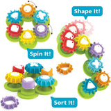 Yookidoo Shape N Spin Gear Sorter