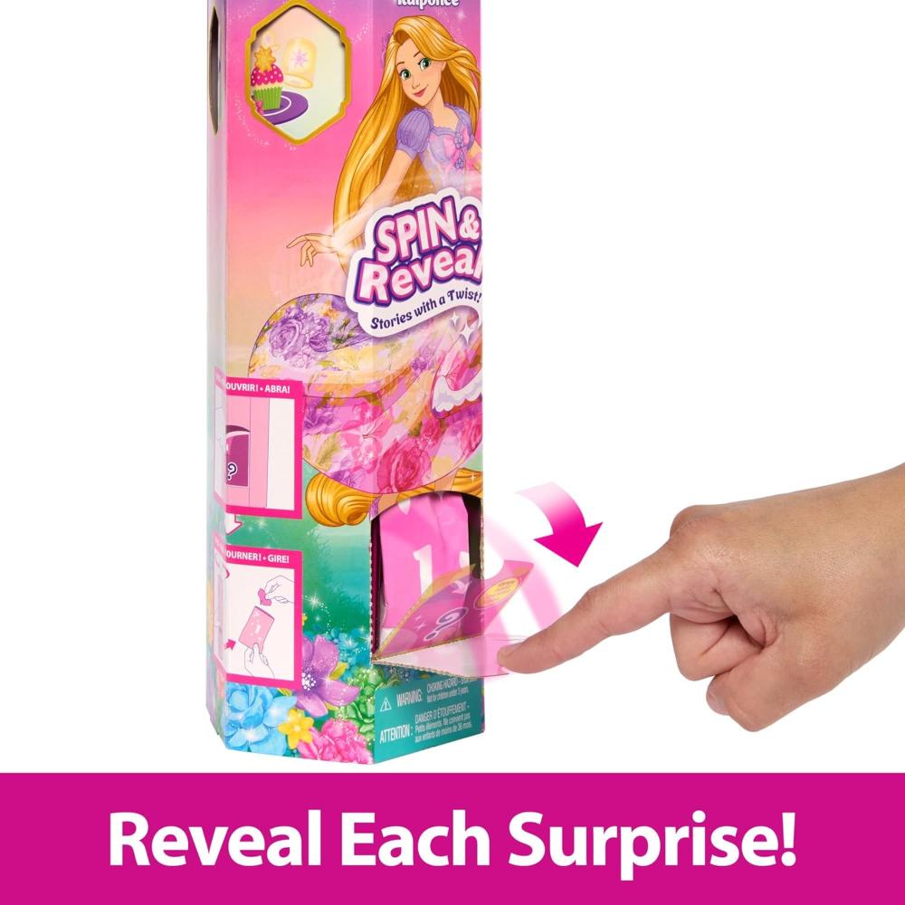 Disney Princess Spin & Reveal Rapunzel Fashion Doll Disney Princess Spin & Reveal Rapunzel Fashion Doll