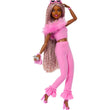 Barbie Deluxe Style Barbiecore Doll in Brown and Pink Braids