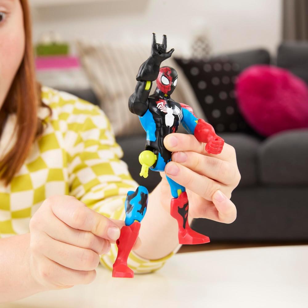MixMashers Venom vs. Venomized Spider-Man Custom Action Figure MixMashers Venom vs. Venomized Spider-Man Custom Action Figure