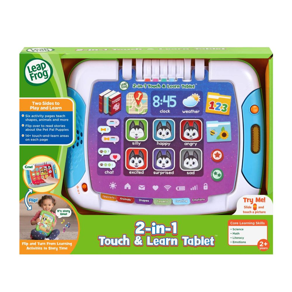 LeapFrog 2 in 1 Touch & Learn Tablet