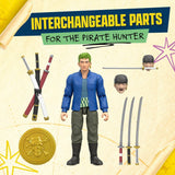 One Piece Zoro 6-Inch Action Figure with 5 Accessories