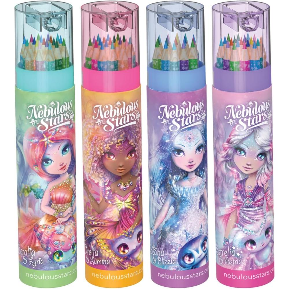 Nebulous Stars Sketch and Color Pencil Tube Assorted Pack Nebulous Stars Sketch and Color Pencil Tube Assorted Pack