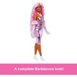 Barbie Barbiecore Deluxe Style Doll in Pink Hair and Glossy Pink Dress