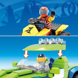 Hot Wheels Mega Construx Off-Duty and ATV Construction Set