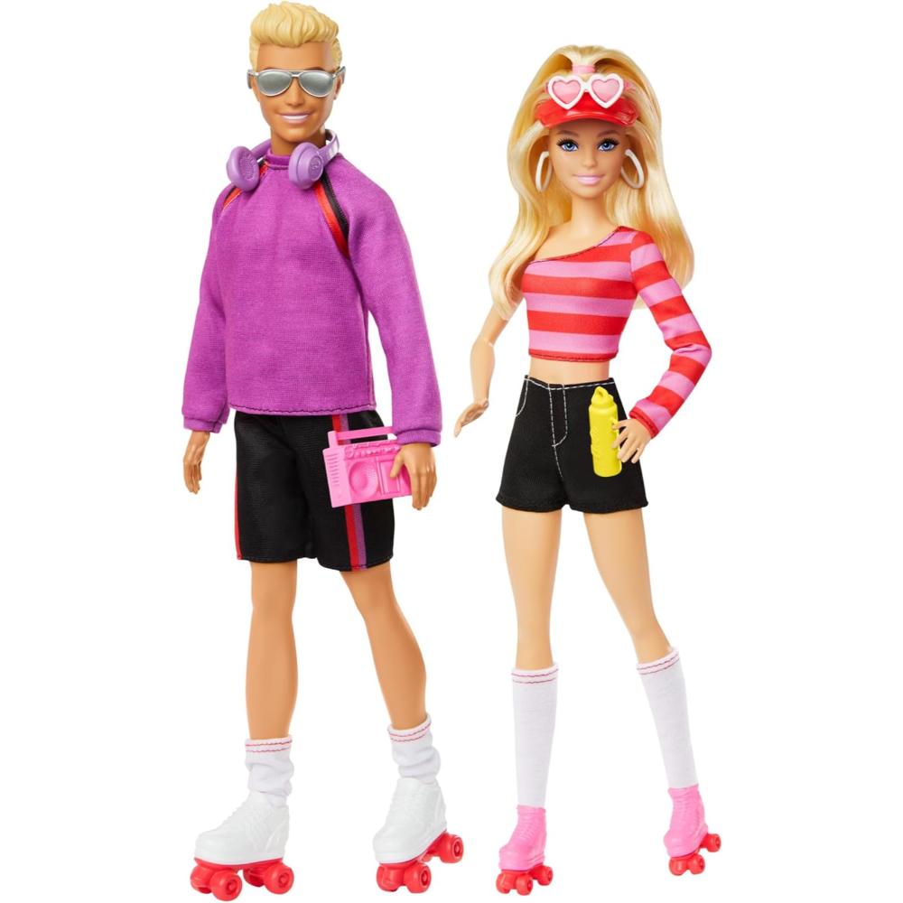 Barbie Fashionistas 2Pack Roller-Skating Barbie & Ken