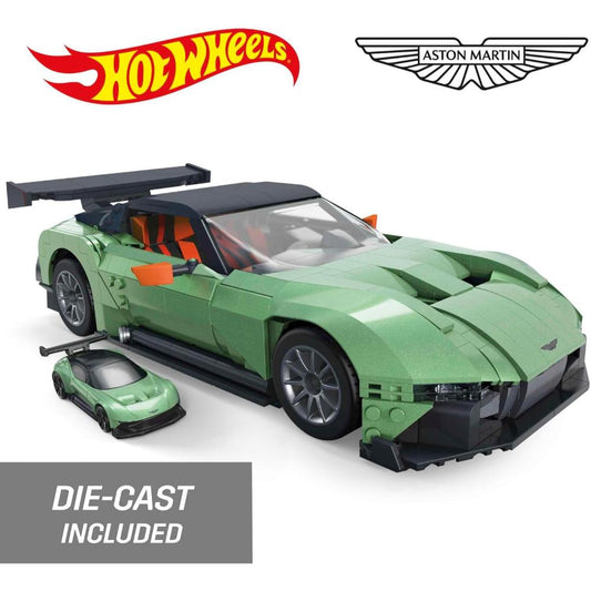 Hot Wheels Mega Aston Martin Vulcan Vehicle Building Kit (986 Pieces)