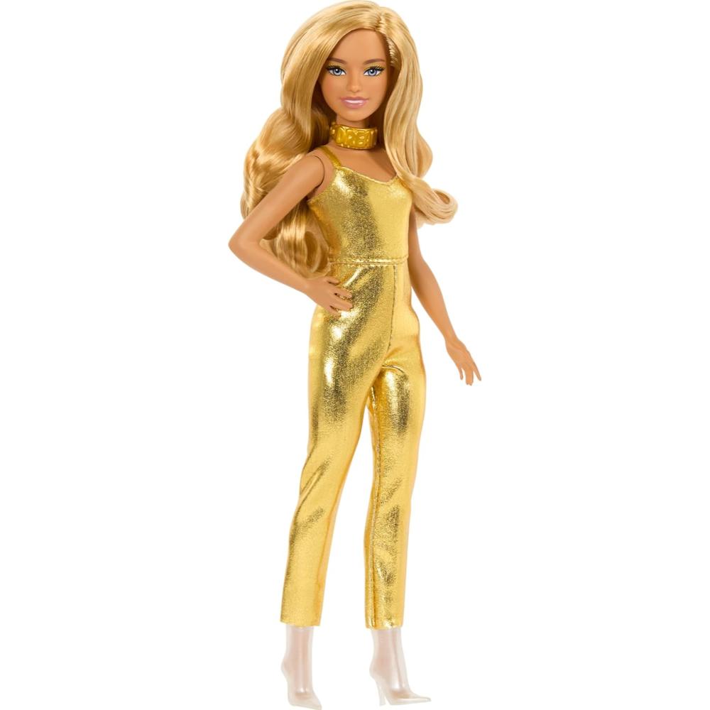 Barbie Fashionistas Golden Jumpsuit Doll