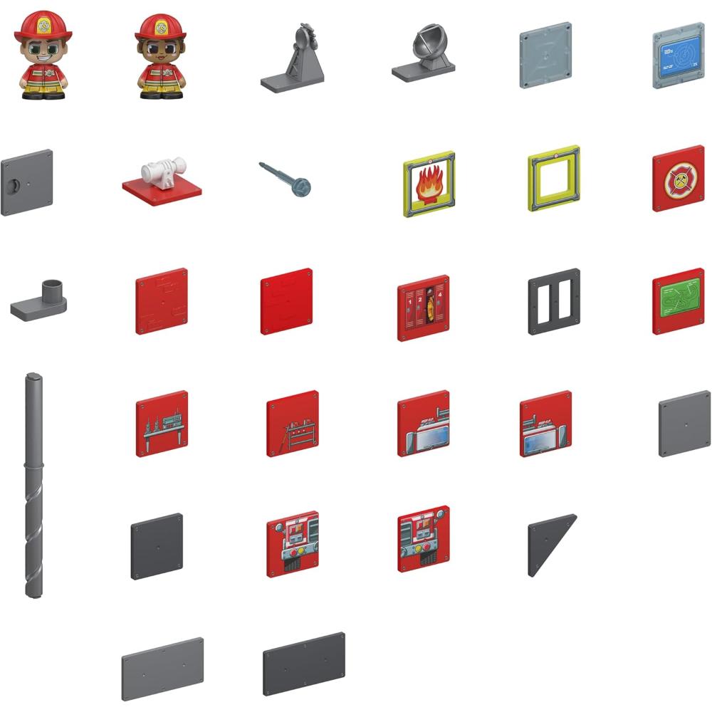 Tile Town Fire Station Tile Set