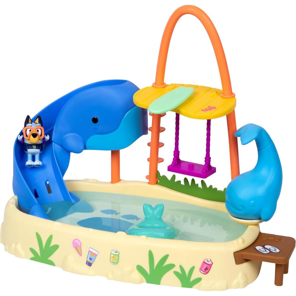 Bluey S13 Bluey's Color Change Whale Island Playset