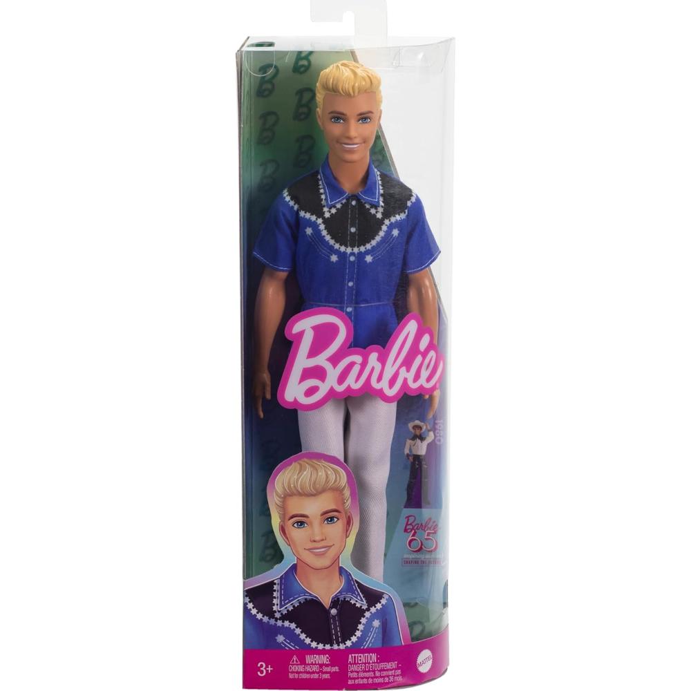 Barbie Fashionistas Ken Doll with Western Shirt Barbie Fashionistas Ken Doll with Western Shirt