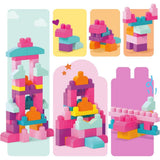 Mega Bloks First Builders Building Bag 60pcs Pink