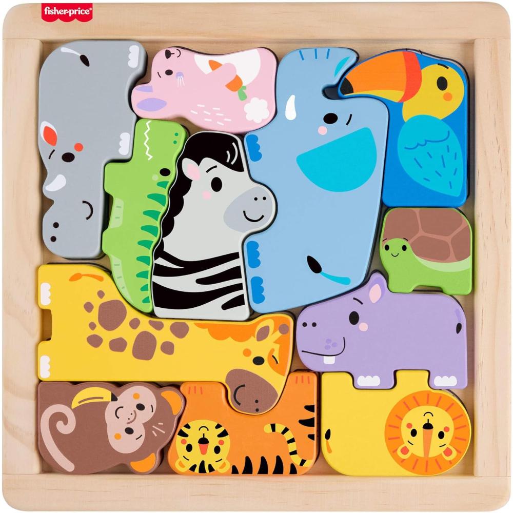 Fisher-Price Wooden Animal Puzzle