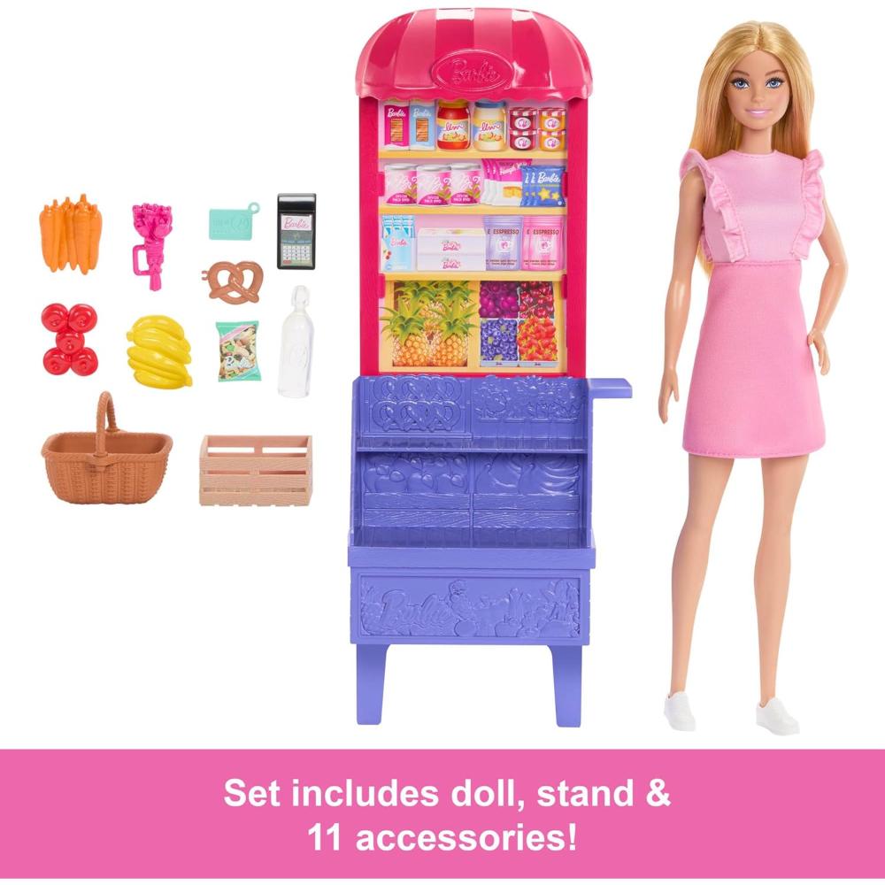 Barbie And Teresa Recipe For Friendship Malibu At The Market Doll & Playset With 11 Accessories Barbie And Teresa Recipe For Friendship Malibu At The Market Doll & Playset With 11 Accessories