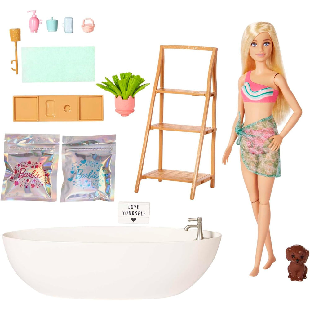 Barbie Soap Confetti Bath Playset Blonde