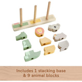 Fisher-Price Wooden Stack & Sort Animals