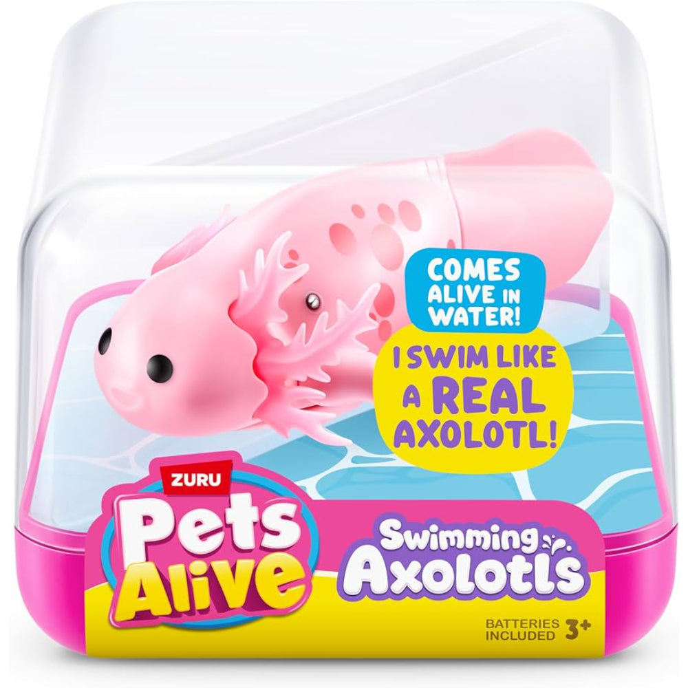 Zuru Pets Alive Water Activated Swimming Axolotl
