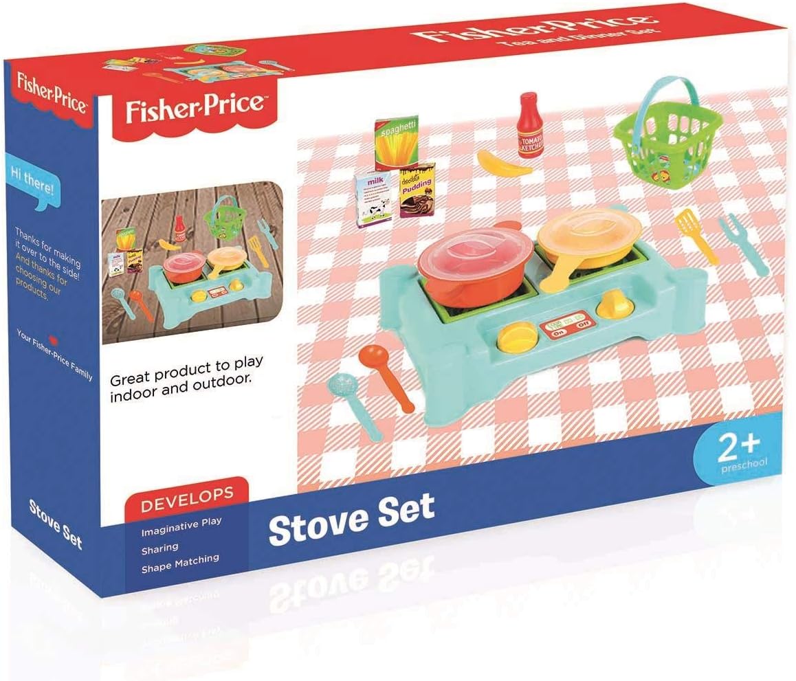 Fisher-Price Kids Kitchen Set Pretend Play Fisher-Price Kids Kitchen Set Pretend Play