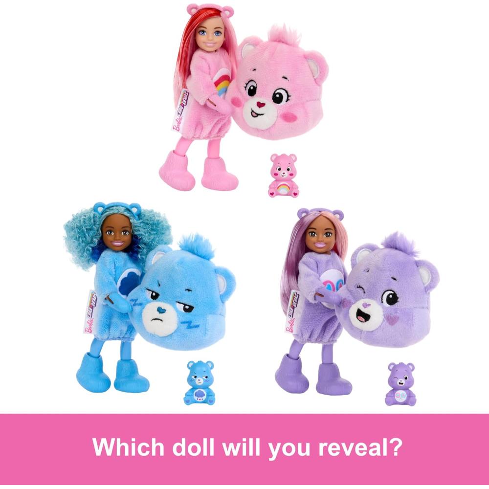Barbie Cutie Reveal Chelsea Doll Care Bears Series Barbie Cutie Reveal Chelsea Doll Care Bears Series