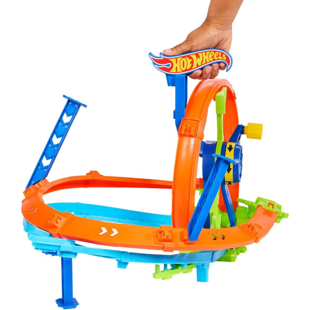 Hot Wheels Stunt Tracks Action Turbine Challenge Playset