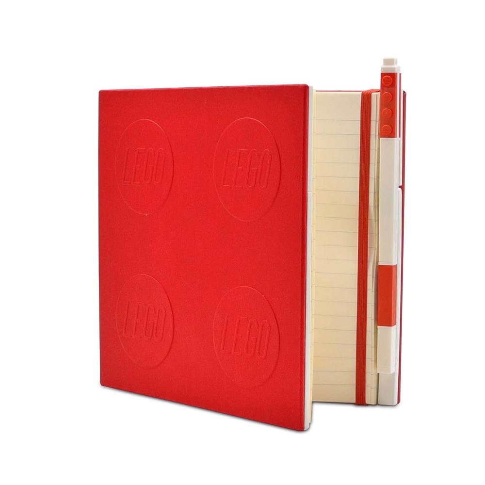LEGO® IQ Locking Notebook with Gel Pen – Red LEGO® IQ Locking Notebook with Gel Pen – Red