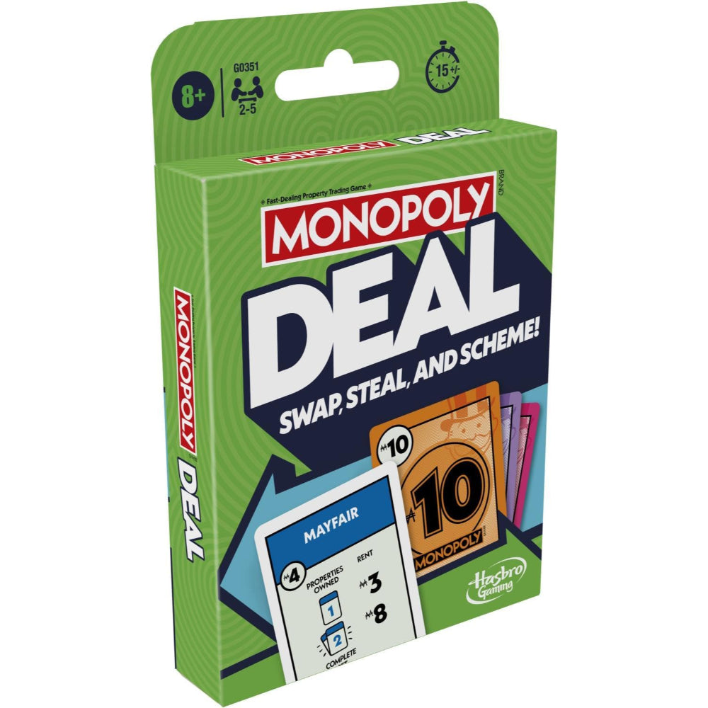 Hasbro Gaming Monopoly Deal Refresh Card Game