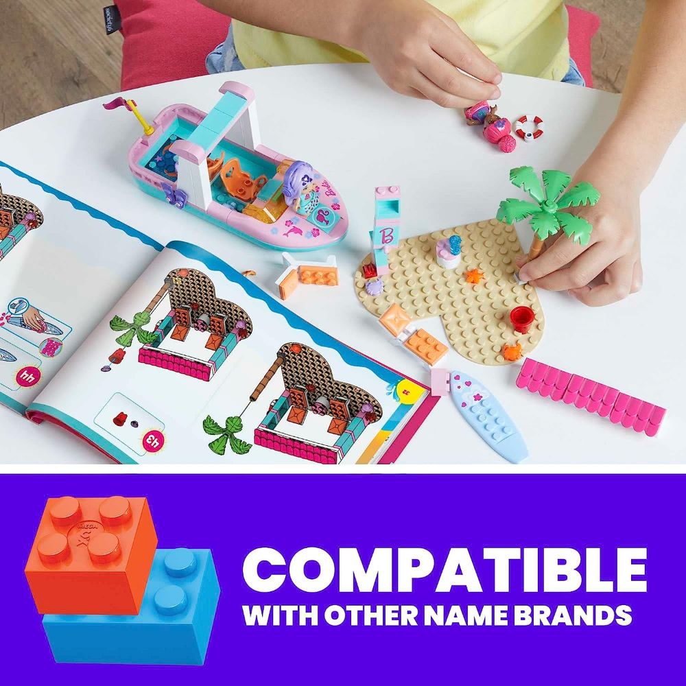 Barbie Mega Construx Color Reveal Dolphin Exploration