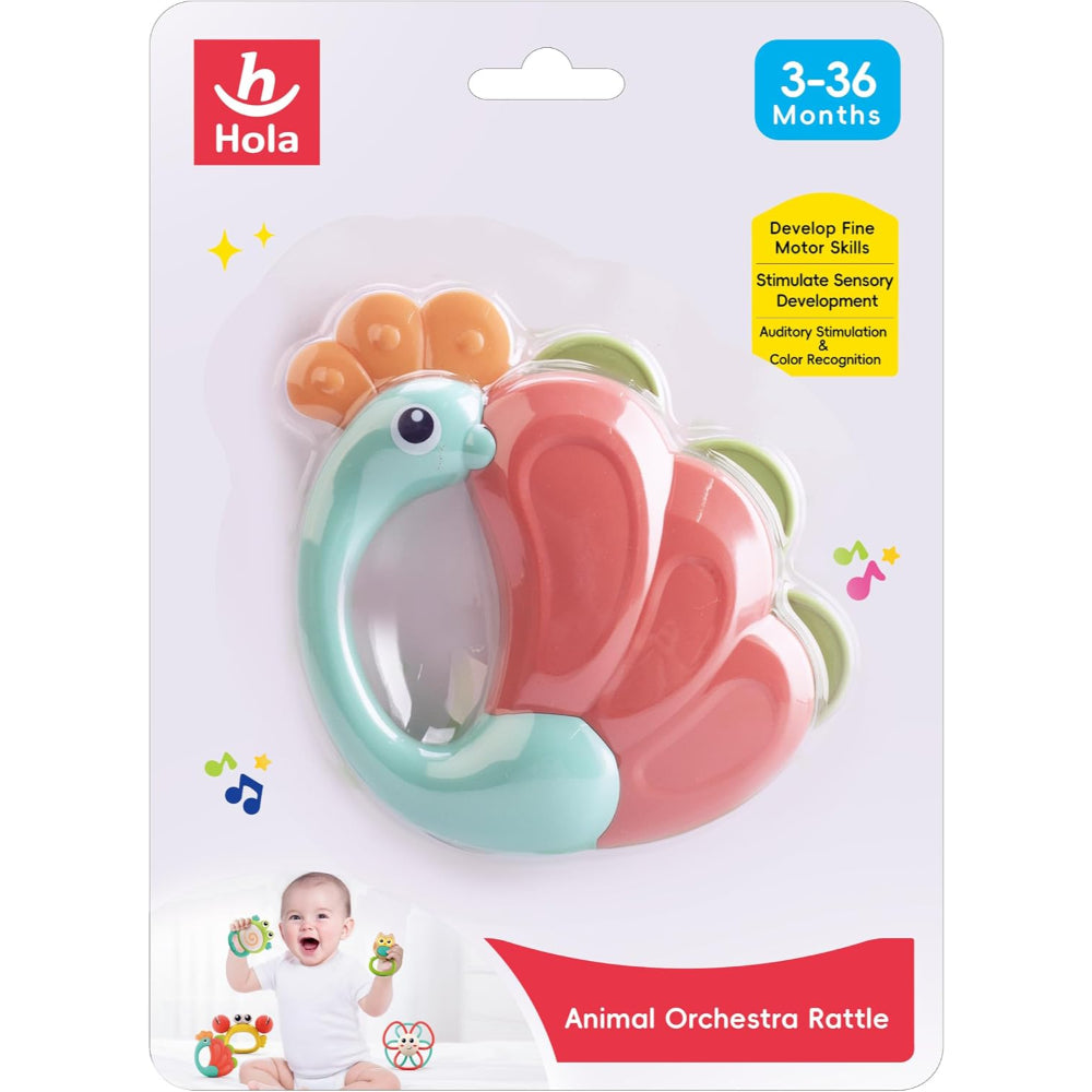 Hola Peacock Orchestra Rattle