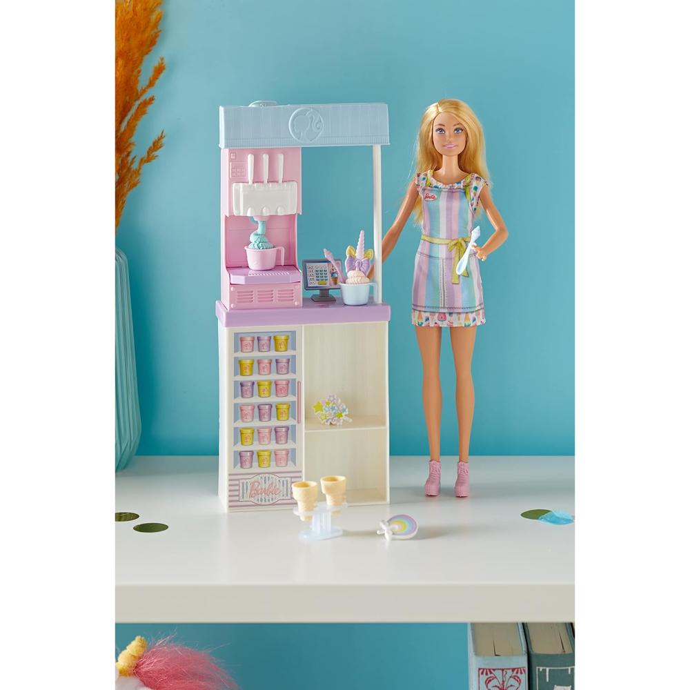 Barbie Ice Cream Shop Playset