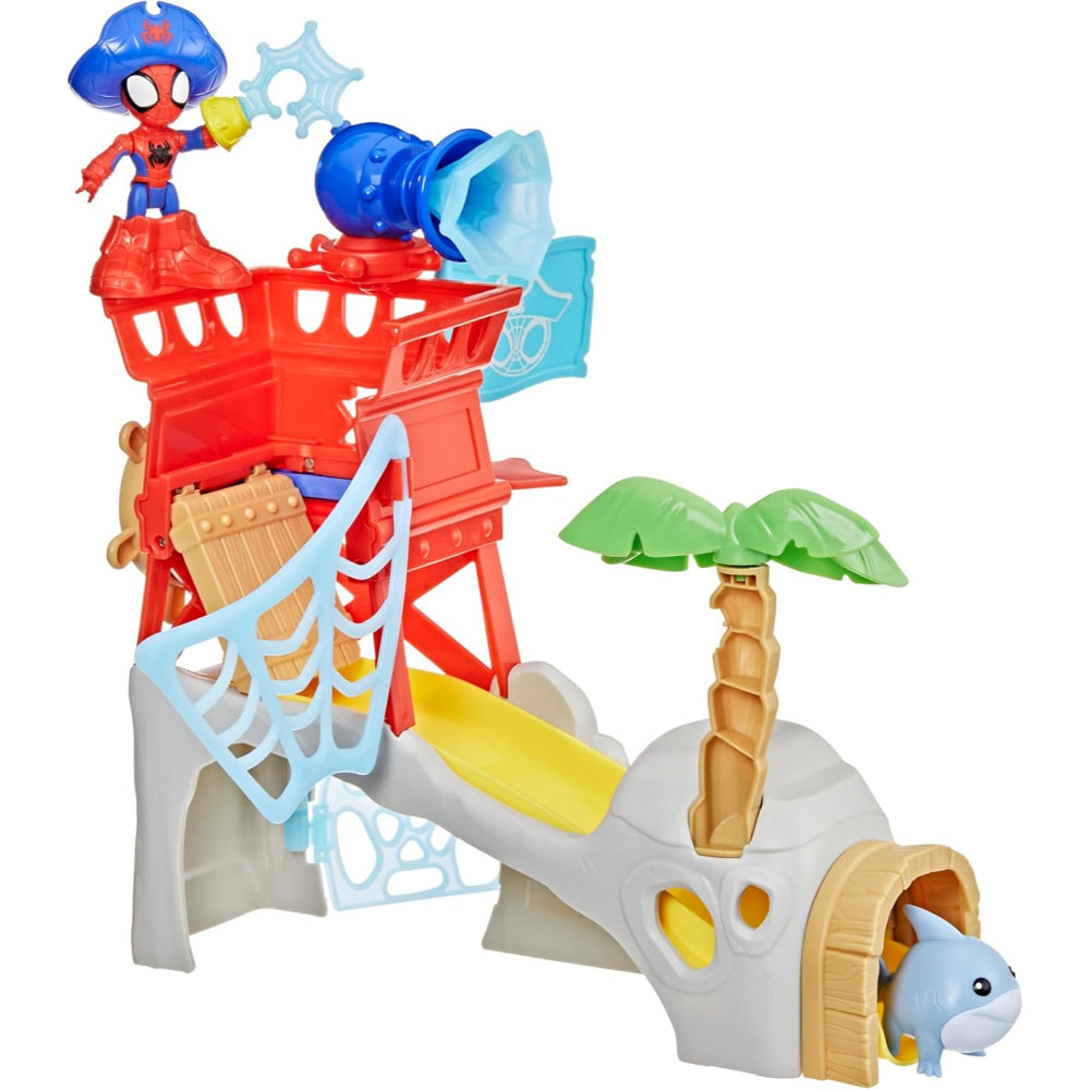 Marvel SAF Water-Webs Spidey Island Spider-Man Playset