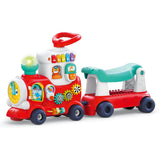 Hola 4i n 1 Push Walker & Ride-on Learning Train