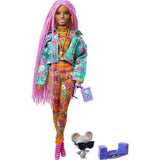 Barbie Extra Doll Pink Braid