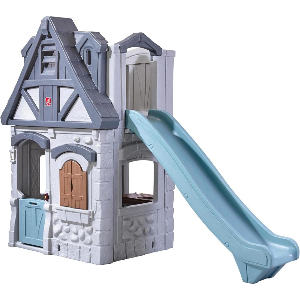 Enchanting Adventures 2-Story Playhouse & Slide