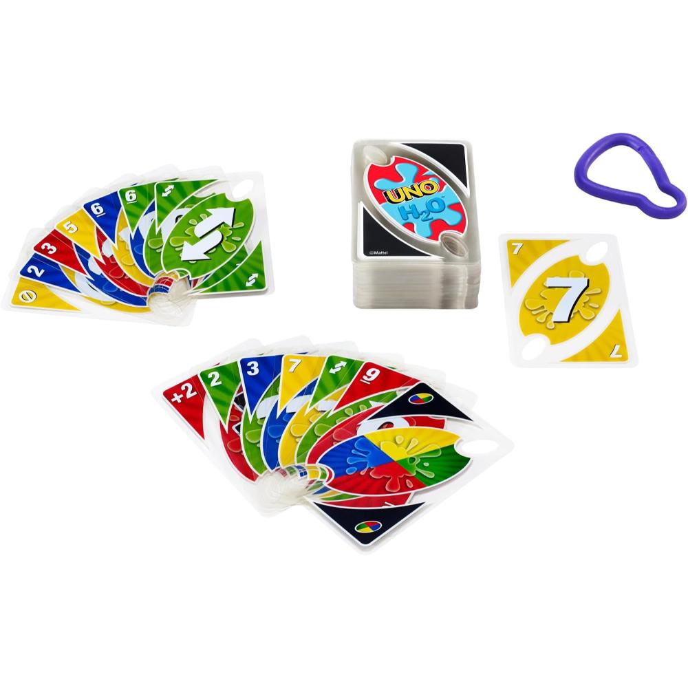 UNO H20 to Go Card Game