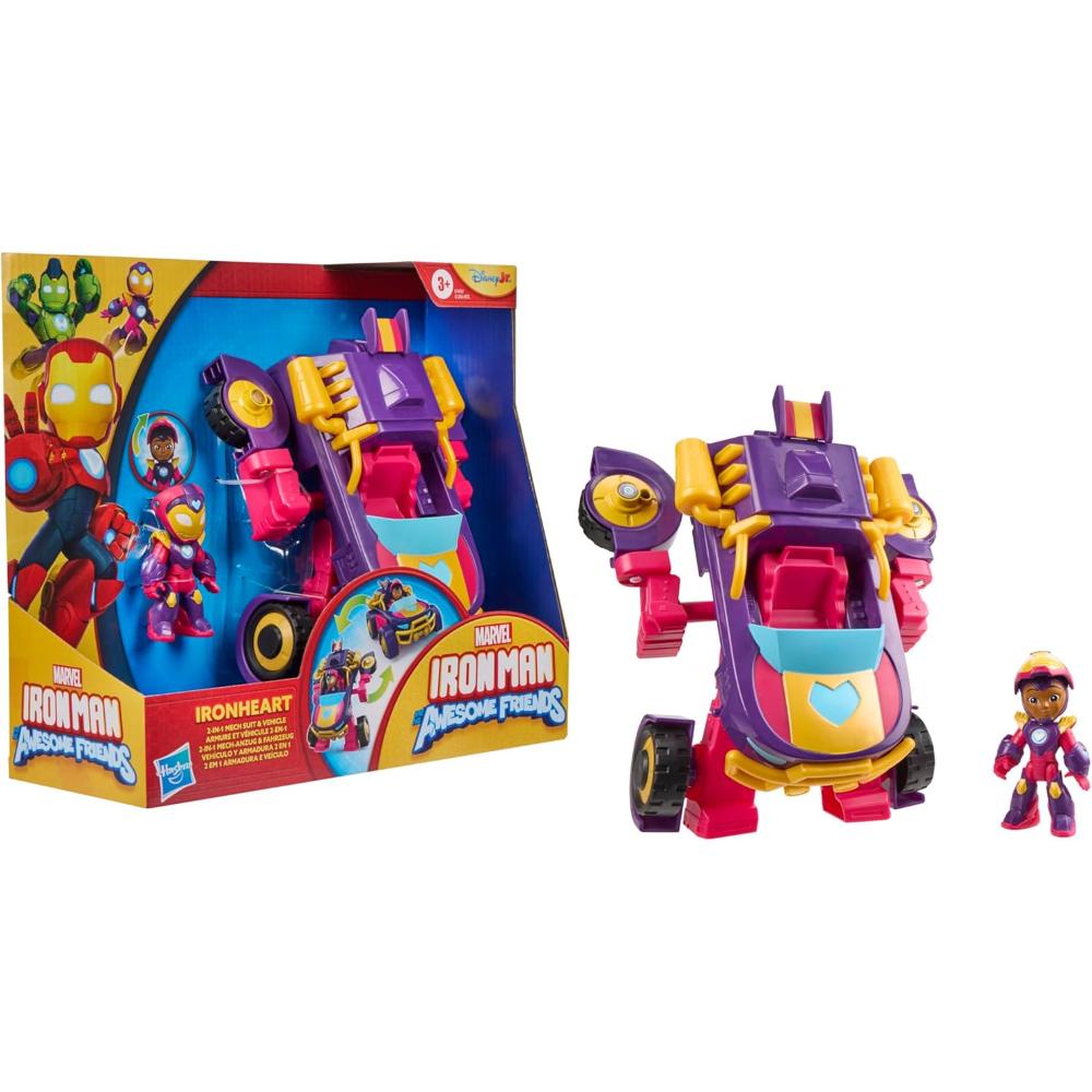 Marvel Iron Man and his Awesome Friends Iron Heart 2-in-1 Mech Suit