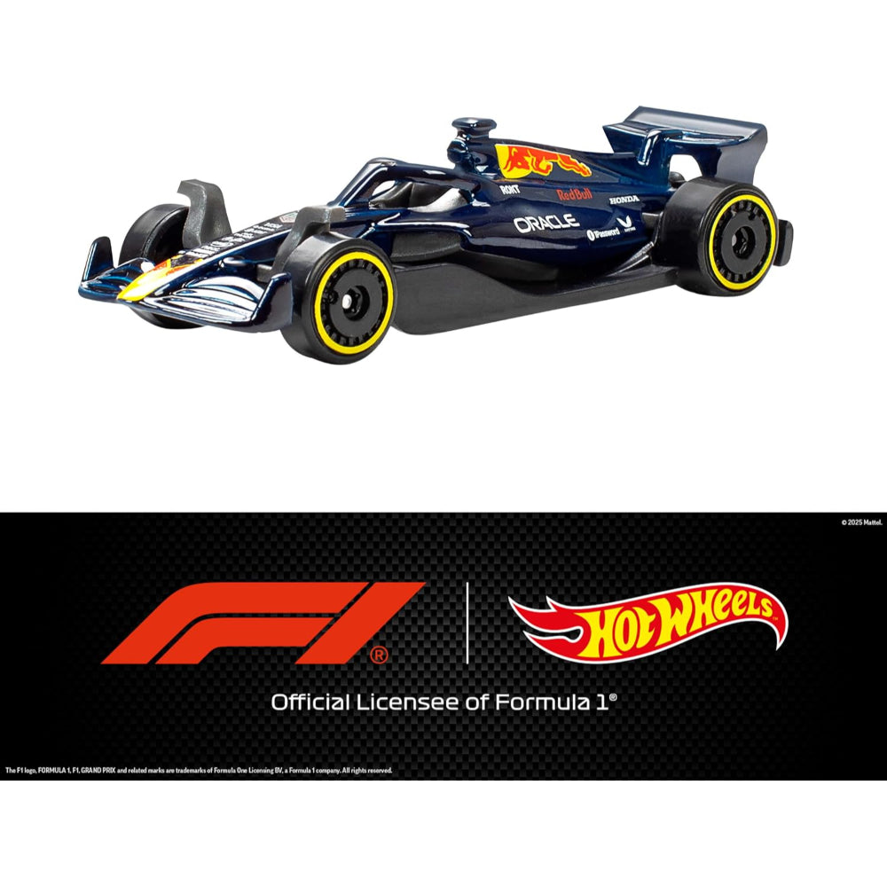 Hot Wheels Premium Race Basic Car 2025 F1 5-Pack