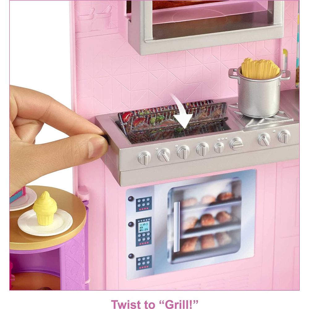 Barbie Cook â€˜n Grill Restaurant Playset
