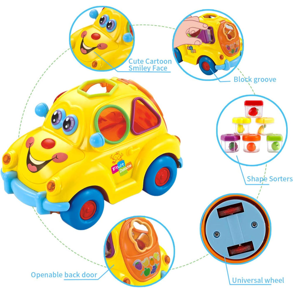 Hola Fruit Car with Music Light