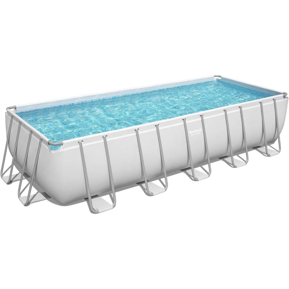 Bestway 21' x 9' x 52" Rectangular Pool Set