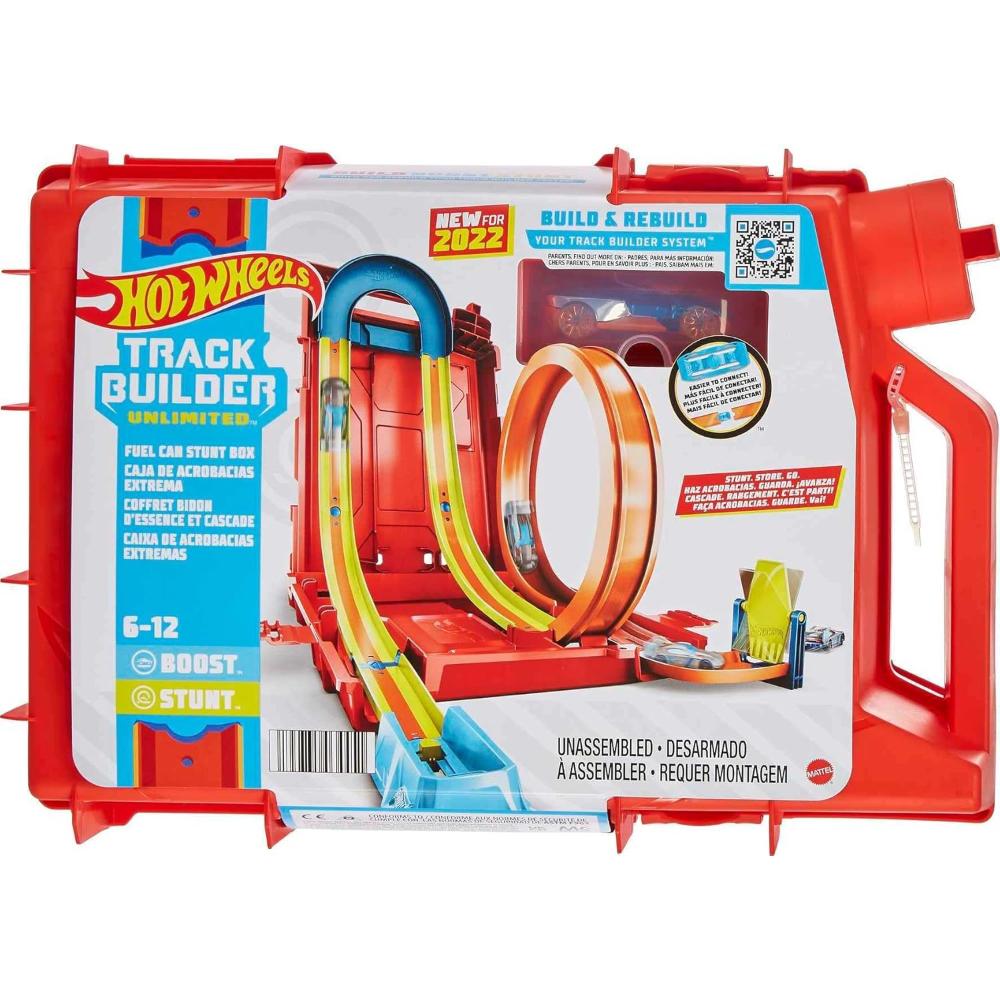 Hot Wheels Track Builder Fuel Can Stunt Box Hot Wheels Track Builder Fuel Can Stunt Box