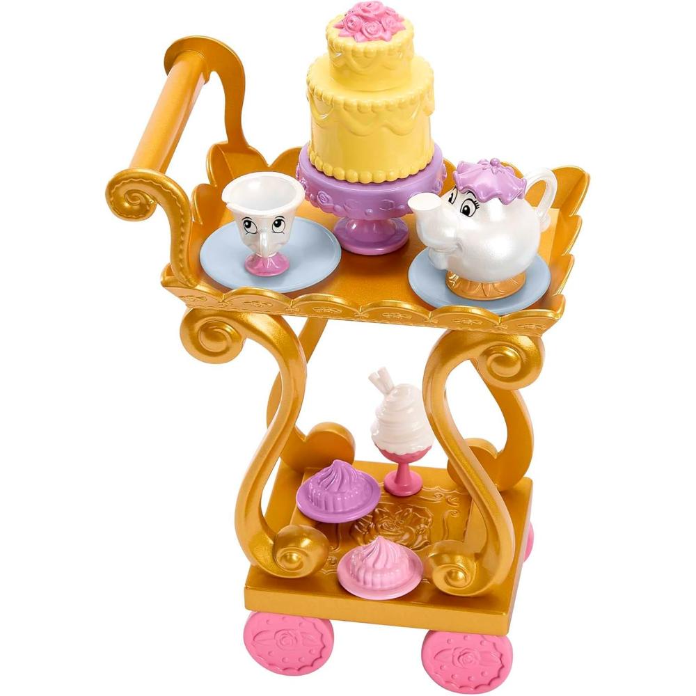 Disney Princess Belle Fashion Doll & Tea Cart Disney Princess Belle Fashion Doll & Tea Cart