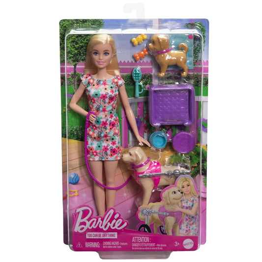 Barbie Walk  Wheel Pet Playset
