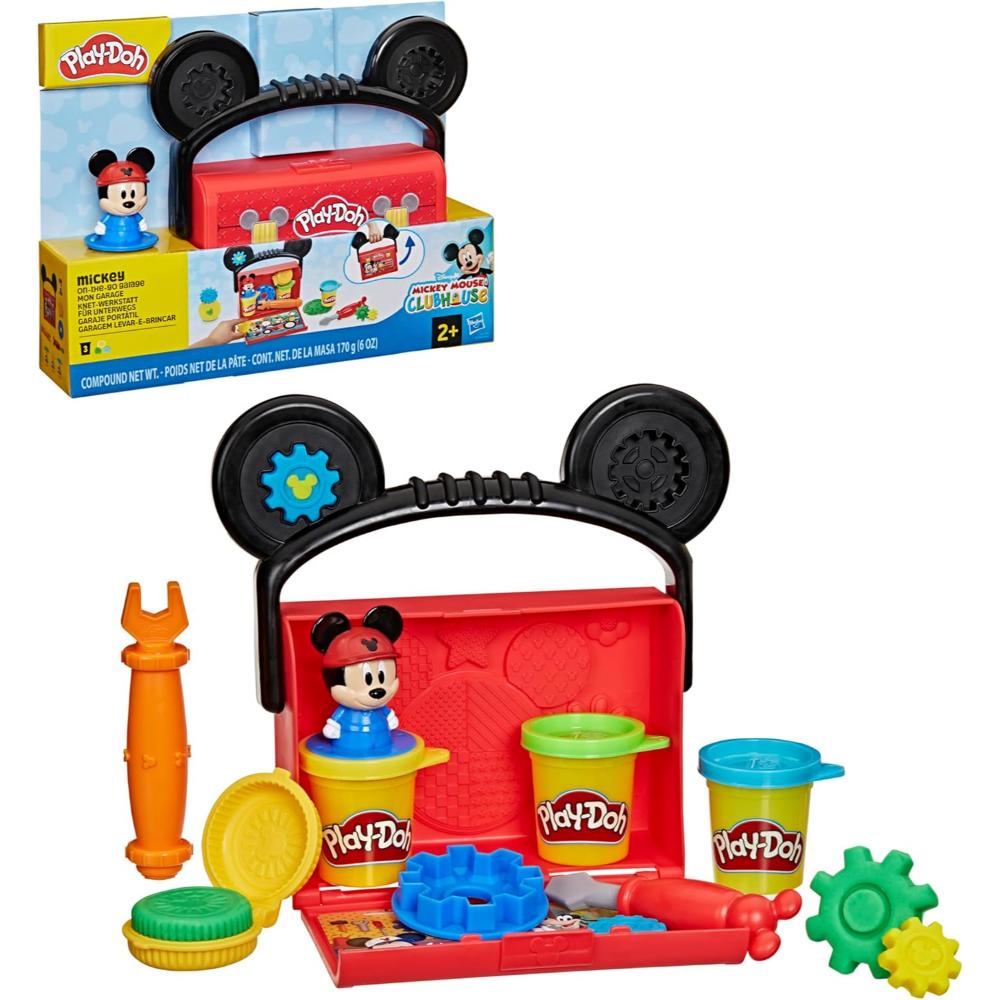 Play-Doh Disney Junior Mickey Mouse Clubhouse On-the-Go Garage Mickey Mouse Playset