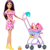 Barbie Skipper Babysitters Inc. Playset with Brunette Doll
