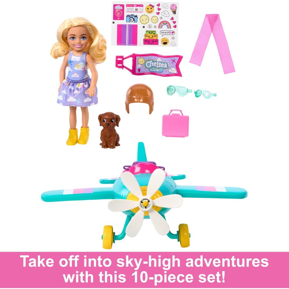 Barbie Chelsea Can Be Doll & Plane Playset Barbie Chelsea Can Be Doll & Plane Playset
