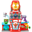 Marvel Iron Man and his Awesome Friends Electronic Iron Quarters Playset