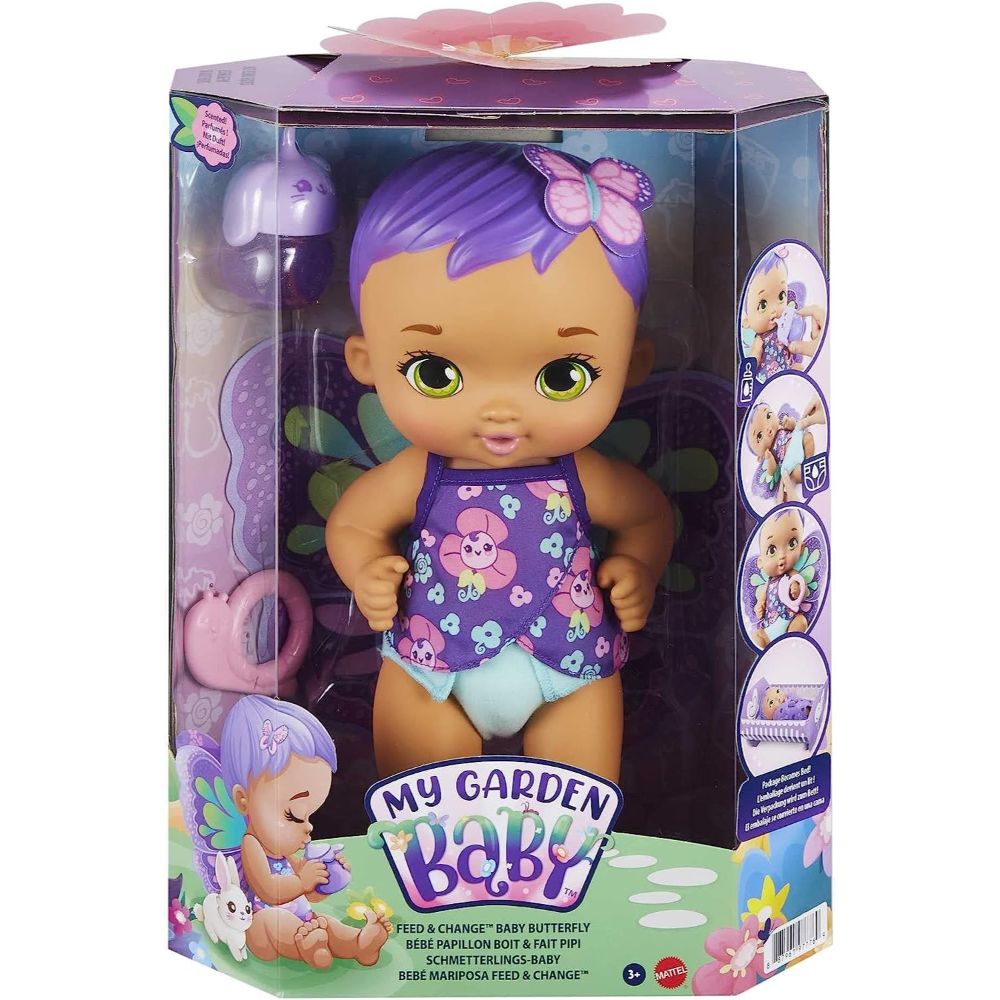 My Garden Baby - Feed & Change Baby Butterfly