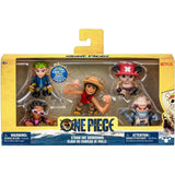 One Piece Straw Hat Showdown Mini Action Figures 5 Pack
